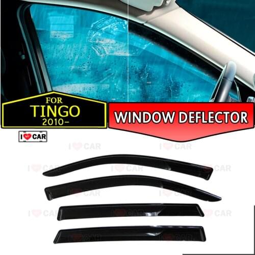 Window deflector for Vortex Tingo 2010- car window deflector wind guard vent sun rain visor cover car styling decor