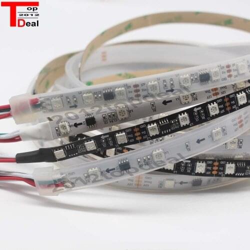 1M 30LED/M 60LED/M WS2811 Dream Color 5050 RGB Full color Strip Light DC12v
