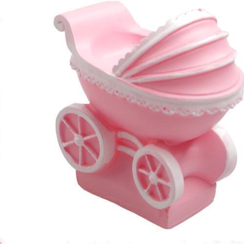 1pc silicone mold 3D baby car Fondant molds baby pram candle moulds,cake decoration mold chocolate moulds FM1097