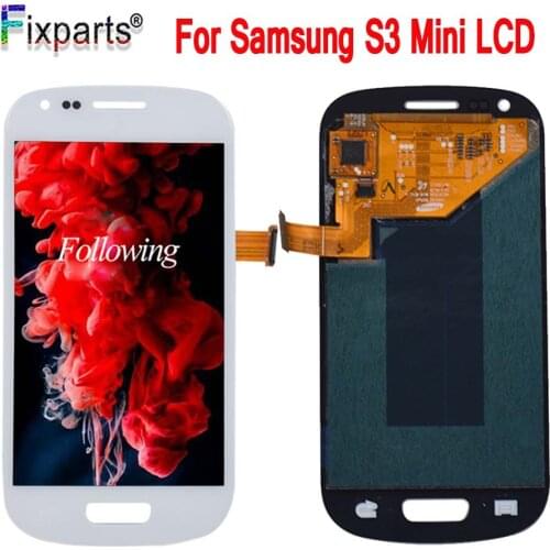 100% Tested For Samsung Galaxy S3 Mini LCD Display and Touch Screen digitizer assembly For Samsung i8190 i8190N i8195 LCD