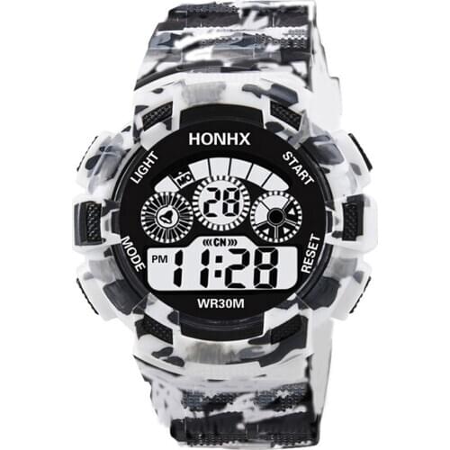 Electronic Men Watch LED Digital Date Week Alarm Waterproof Military Shock Watch Fashion Outdoor Sports Clock Watch