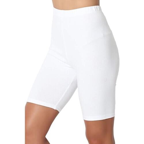 Fitness Leggings Women Elastic High Waist Sport Leggings Femme Workout Short Legging Push Up Slim Pants Summer