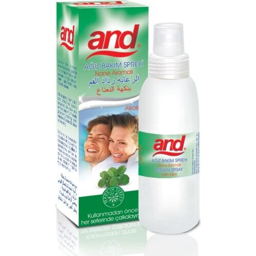And Mouth Spray Mint Flavored 15ml