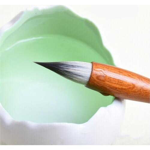 Caligrafia Chinese Brush Pen Woolen&purple Rabbit Hair Calligraphy Brush Chinese Watercolor Painting Brush Pen Tinta China