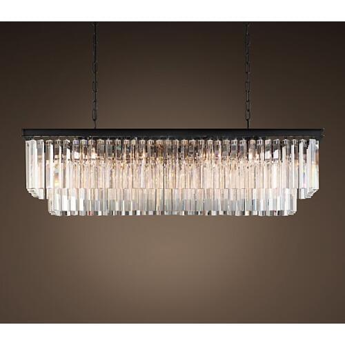 Classic American long form sitting room dining room Nordic contracted postmodern villa bar personality creative cystal chandeli