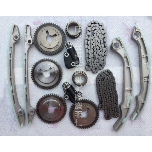 Timing chain gear distribution kit for 04-16 04-10 Infiniti QX56 Nissan Armada Pathfinder Titan 5.6L VK56DE DOHC