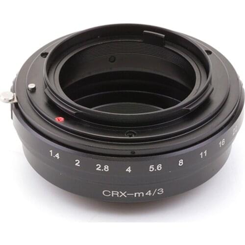 Pixco Lens Mount Adapter Ring for Contarex CRX to Micro Four Thirds M4/3 Panasonic Olympus Camera G95 GX9 G110 G100 E-M1III E-M1