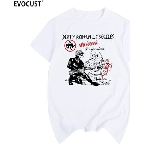 Dirty Rotten Imbeciles D.R.I Thrash Metal Rock Vintage T-shirt Cotton Men T shirt New TEE TSHIRT Womens