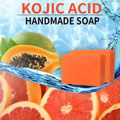 Handmade Kojic Acid Skin Lightening Soap Body Skin Face Brightening Anti Aging