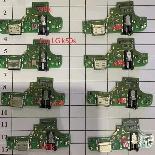 NEW Original USB Port Charging Board For LG k50s USB Charging Dock Port Flex cable Repair Parts
