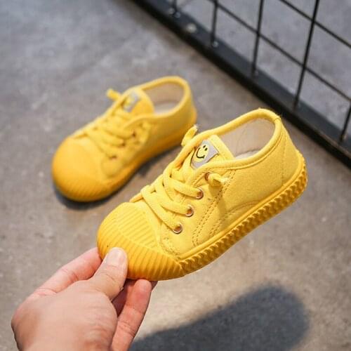 2021 New Childrens Cloth Shoes Boys Girls Spring Autumn Single Shoes Childrens Non-slip Baby Shoes Soft Bottom Unisex Shoes