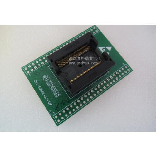 Opentop TSOP86/DIP SSOP86 TSSOP86DDR IC296-011 0.5mm YAMAICHI IC Burning seat Adapter testing seat Test Socket test bench