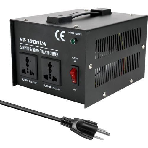 ST-1000W Power Adapter Intelligent Step Up Down Transformer Home-use 100V-220V Household Electrical Appliance Voltage Converter