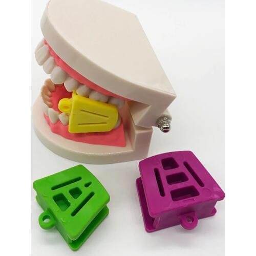 Dental Occlusal Pad Teeth Prop Bite Rubber Opener Retractor Dental Tools Dentistry Instrument Dentist Materials