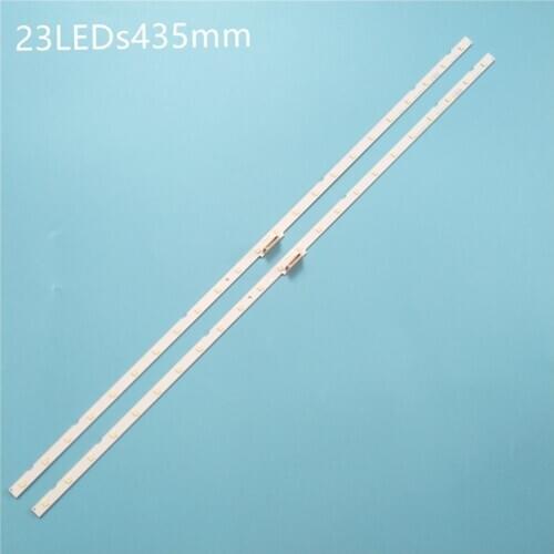 2 PCS LED backlight strip for Samsung UE40NU7100 UN40NU7100 40NU7100 UE40NU7120 LM41-00550A 00549A BN61-15481X CY-NN040HGLV3V