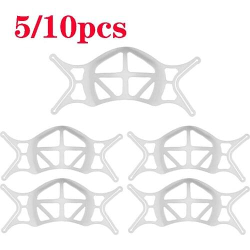 5pc Upgraded Mask Holder Mask 3D Mask Inner Bracket Support Breathing Assist Protection Frame Accessories Comfortable Dropship