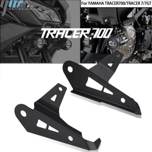 Motorcycle Auxiliary Lights Front Spotlight Foglight Holder Lamp Mounting Bracket For YAMAHA TRACER700 TRACER 700 7 7GT 20-2021