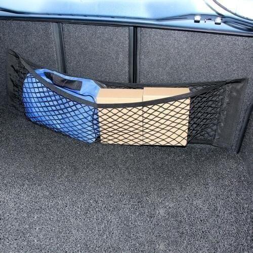 Car Trunk Box Storage Bag Mesh Net Bag for megane 3 passat b6 audi a5 clio 2 e46 peugeot 3008 audi a4 volkswagen golf 4