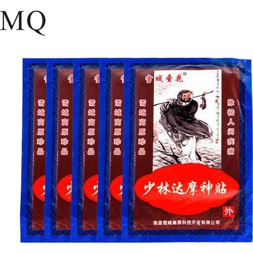 40pcs/5bags Shaolin Chinese herbal medicine Knee Pain Relieve Plaster Patch Meridians Rheumatoid Arthritis back pain relieving