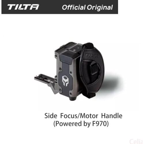 TILTA bmpcc Cage accessories Side Power TA-SFH-MHC2-G side focus handle w R/S for SONY F970 Battery Samsung T5 SSD card holder