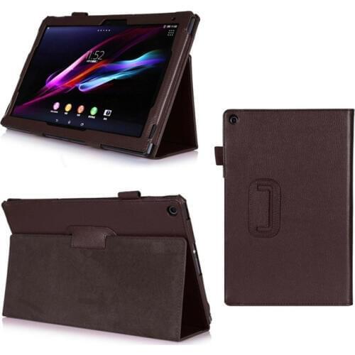 Case For sony xperia Z2 Tablet 10.1" protective pu Leather skin case cover for sony xperia tablet z 2 z2 tablet Accessories YD