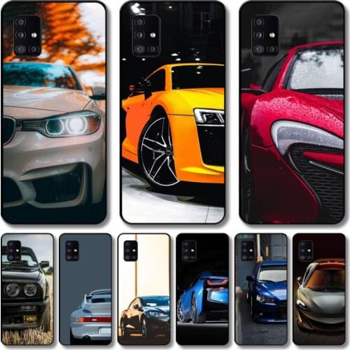 Locomotive lovers car Phone Case For Samsung Galaxy A 12 51 52 21 71 72 42 31 10 80 90 S E 5G Black Shell Art Cell Cover