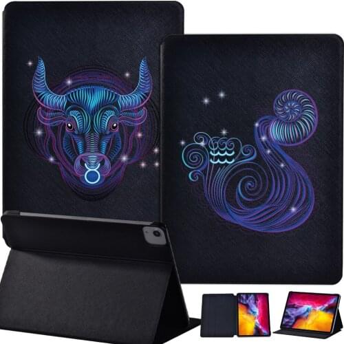 For Apple IPad Pro 11 Inch (2018/2020)/IPad Pro 9.7 Inch /Pro 10.5 Inch Tablet Case Anti-Dust Folding Smart Cover Case + Stylus