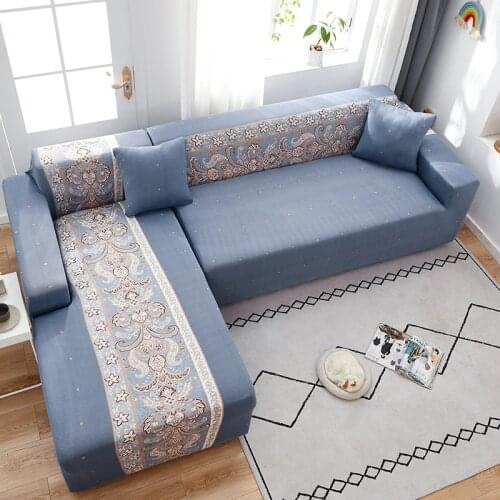 Elastic Cover for Sofa Seat in Living Rooms l Shape Stretchable Armchair Cushion Cover Funda Sofa Chair Cover Home Essentials