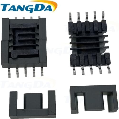 Tangda EPC13 core Bobbin 5+5 pin 10p SMD EPC magnetic core+skeleton PC40 soft ferrite cores Transformers horizontal 4 groove A