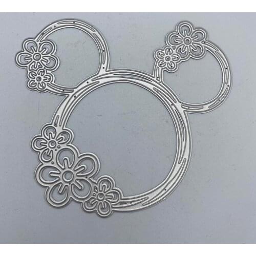 Flowers and mind Metal Cutting Dies Stencils Die Cut for DIY Scrapbooking Album Paper Card Embossing 2019 NEW