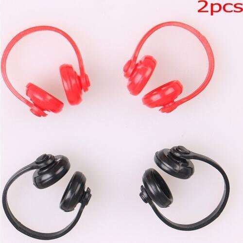 2Pcs Mini 1/12 DollHouse Headphone Earphone Decor Classic Toys For Child Kid Gift Dollhouse Miniatures Plastic Wireless Earphone