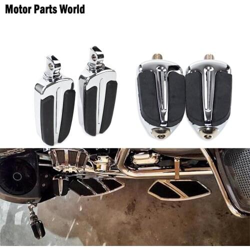 Motorcycle Slipstream Shifter Peg Universal Foot Pegs Footrests For Harley Softail Breakout FXSB Touring FLHR Dyna Sportster XL