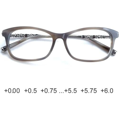 Best Quality Designer Reading Glasses for Women with Anti-reflective Anti-radiation Aspheric Optical Lenses Large Vision