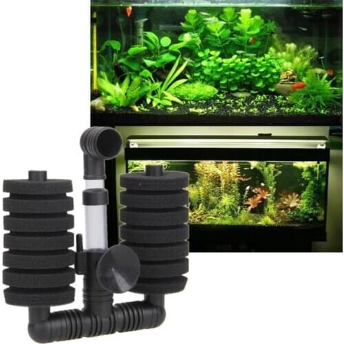 Useful Bio Sponge Filter for Aquarium Fish Tank Shrimp Pond Air Pump Biochemical Filtration Noiseless Foam aquarium accessories