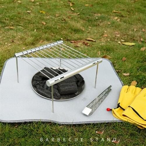 High Strength Aluminum Alloy Portable Ultralight Camping Table Outdoor Dinner Desk for Family Party Picnic BBQ Grill