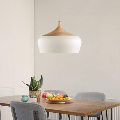 Modern Led Chandelier, Suitable For Dining Room And Bedroom Lighting, Simple And Generous Design, Nordic White Log Chandelier