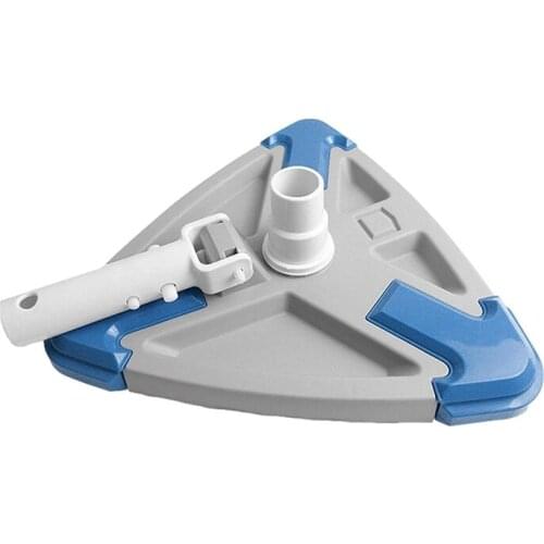 Swimming Pool Suction Head Triple-Cornered Swimming Pool Cleaner Dirt Suction Machine Swimming Pool Cleaning Brush