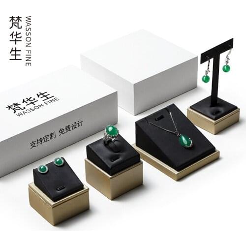 Jewelry counter display props set display rack ring holder necklace decoration jewelry storage