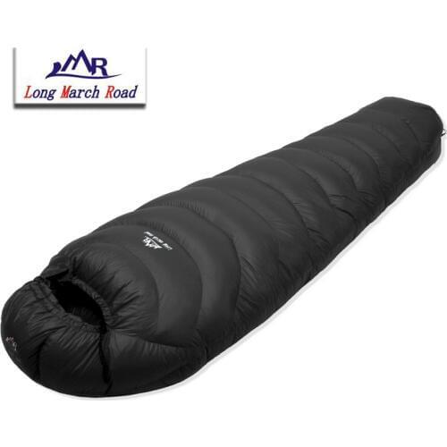 -40C~-30C Comfortable Temperature White Goose Down 2500G Filling Winter Sleeping Bag Uyku Tulumu Slaapzak Lazy Bag
