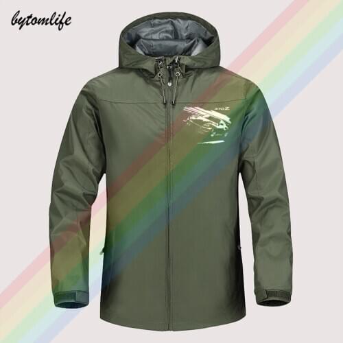 2021 Nissan 370z Classic Outdoor Mountaineering Windproof Jacket Hooded Comfortable Men Women Fashion High Quality Asian Size