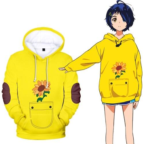 2021 Autumn Winter Sweatshirts WONDER EGG PRIORITY 3D Digital Printing Hoodies Men/Women Creative Streetwear Casual Pullover