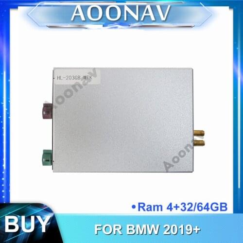 2din android system car radio multimedia player Decoding Box for-BMW 2019+ car GPS navigation Video Interface Decoding tool