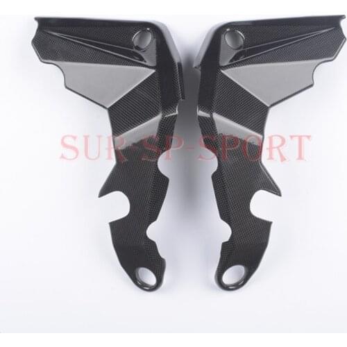 Radiator Side Protection Cover For MV Agusta Dragster 800 RR Brutale 800 RR RC 2017 2019 Carbon Fiber