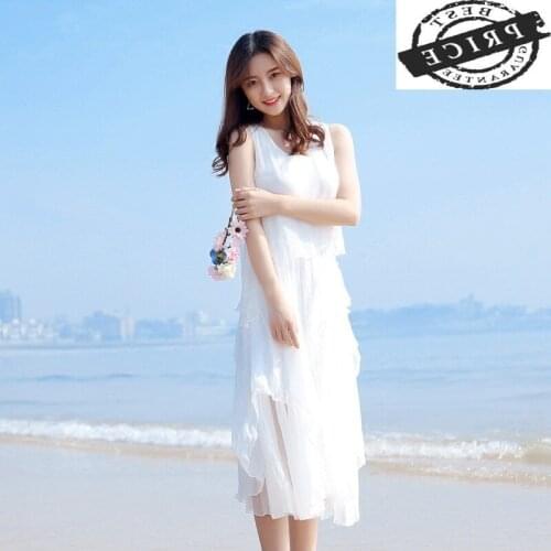 Elegant Women Summer Dress Real Silk Ruffles Long Dress Elegant Beach Dresses Boho White Party Vestidos Verano 2021 001