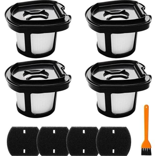 Filter for Bissell Pet Hair Eraser Hand Vacuum 2284W 2390 2389 2390A,Replace Parts 1614212 1614203 1614204,(Pack 4+4+1)