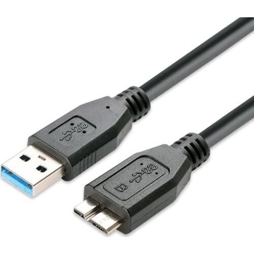 0.3m Hard Drive Data Cable High Quality Portable Synchronous Wire Fast A Type To Micro B Hard Disk USB 3.0 Connector Data Line