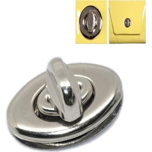 DoreenBeads Purse Twist Turn Lock dull silver color 35x33mm 34x20mm 35x20mm 25x31mm,10 Sets (B22671)