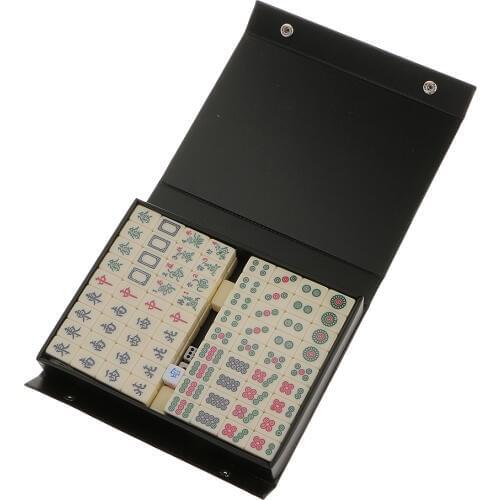 Mini Mahjong Chinese Traditional Game Gathering Party Game Ivory 20mm ML-023