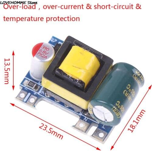Mini AC-DC 110V 120V 220V 230V To 5V 12V Converter Board Module Power Supply