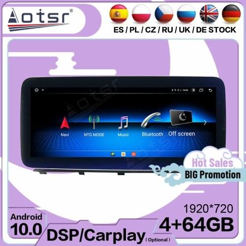 128G Carplay Android Multimedia For Mercede Benz G W463 G350 G500 G550 G63 G65AM GPS Video Audio Stereo Radio Receiver Head Unit